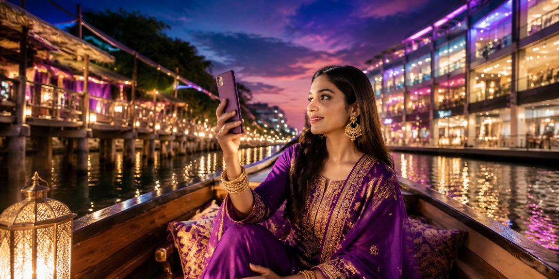 বাঁধারবান ক্যাসিনো অ্যাপের নিওন আলো